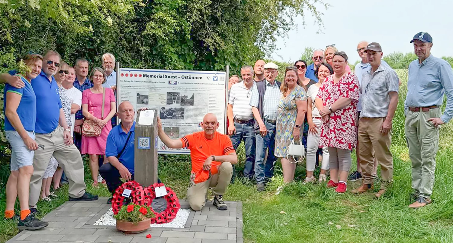 Absturzstelle Bomber Aus Scampton
