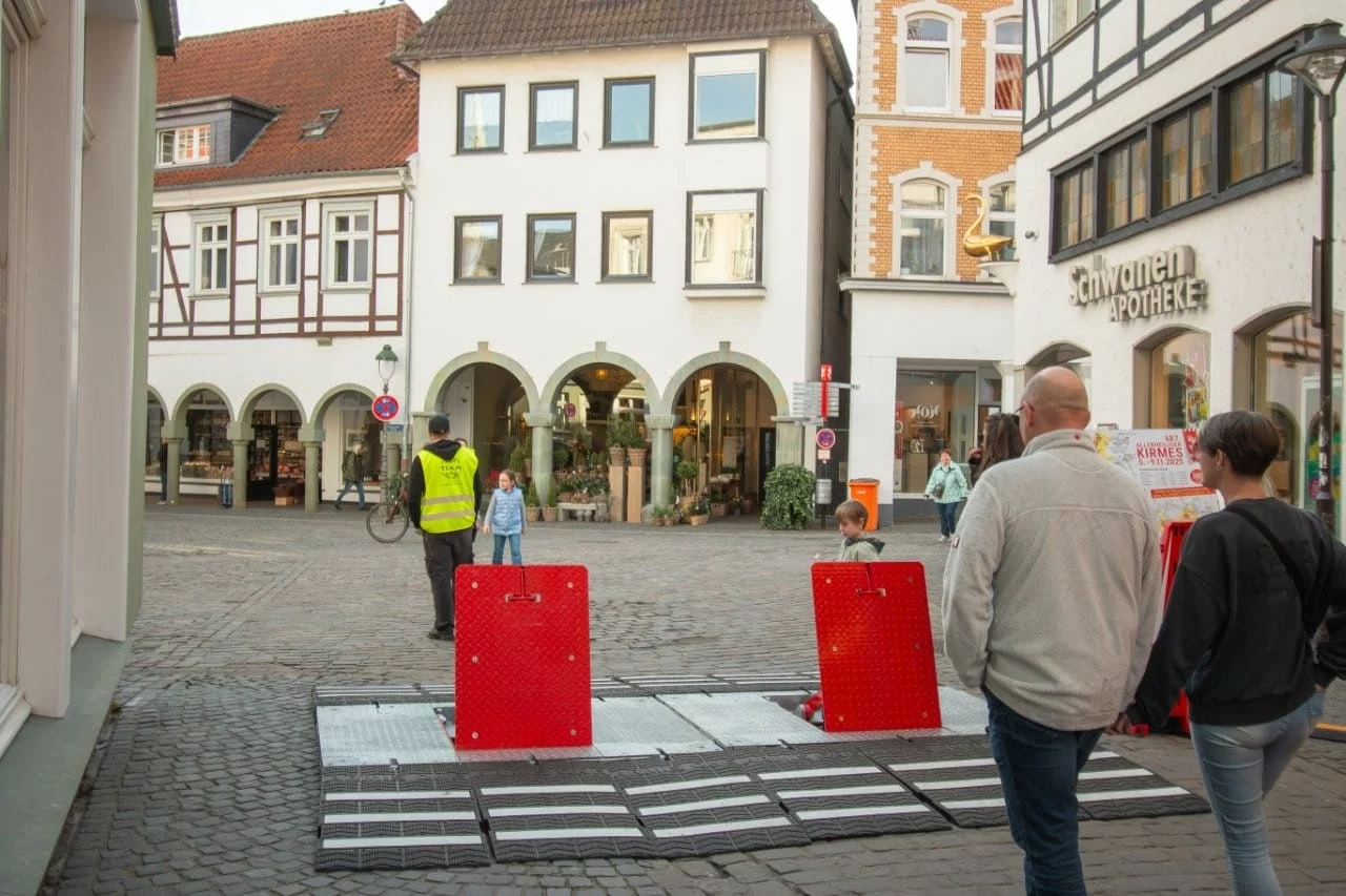Allerheiligenkirmes 2025 Ueberfahrsperre Potsdamer Platz