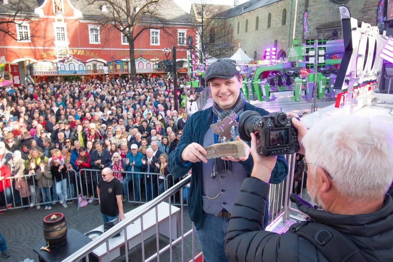 Eroeffnung Allerheiligenkirmes 2025 Gero Sliwa Fotografiert Vorjahres Jaegerken